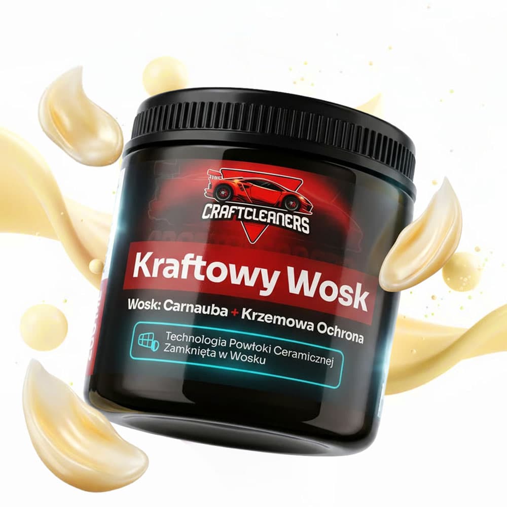Kraftowy Wosk-Mus premium czyli wosk Carnauba, Pszczeli i Krzem!