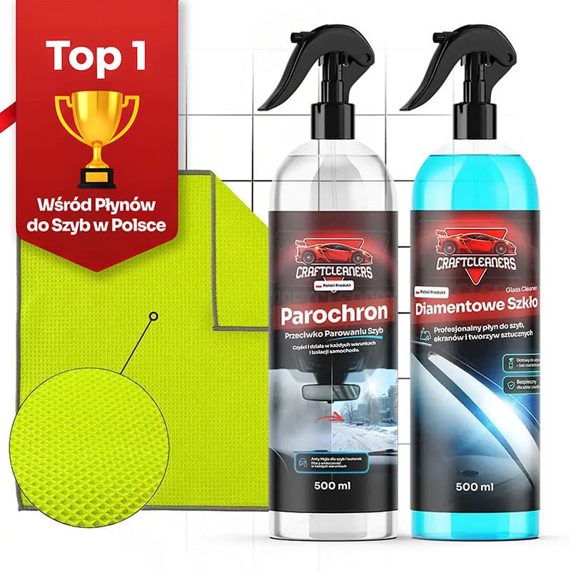 Mini Pakiet do Szyb - Parochron + Diamentowe Szkło + Szklany Specjalista