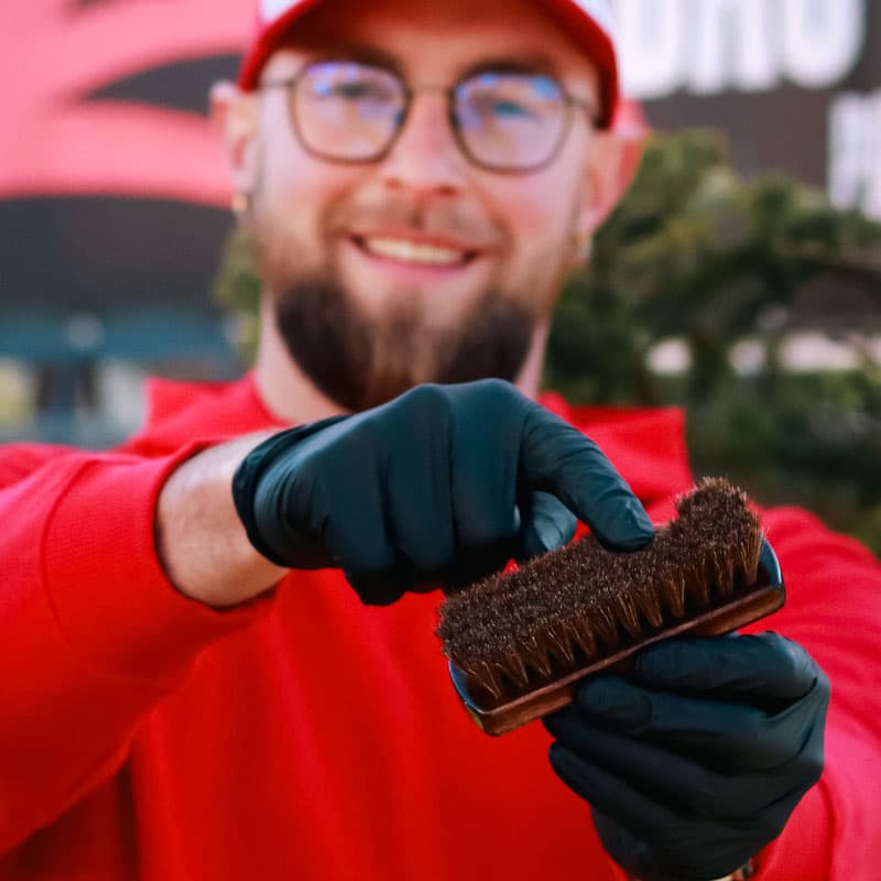 Szczotka Detailingowa do skóry, foteli ULTRA MIĘKKA