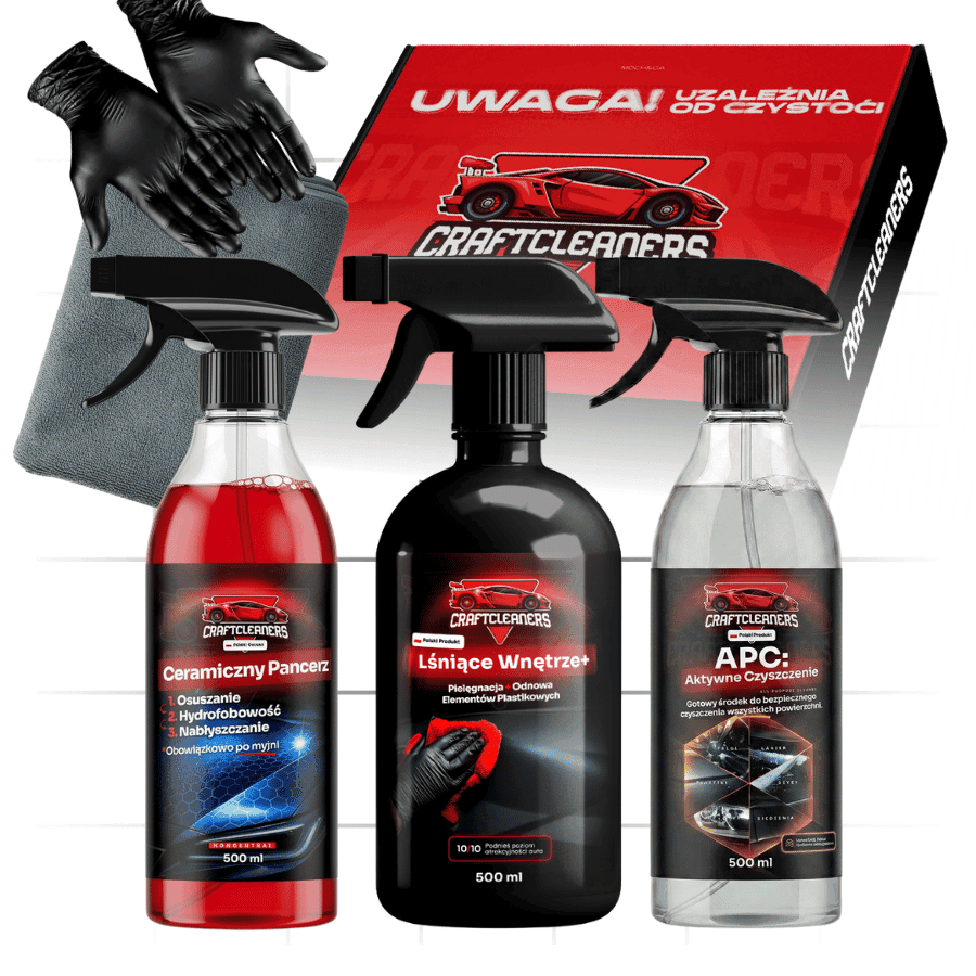 Walentynkowa Trójca: APC, Lśniące Wnętrze, Ceramiczny Pancerz (Opakowanie Premium) ❤️