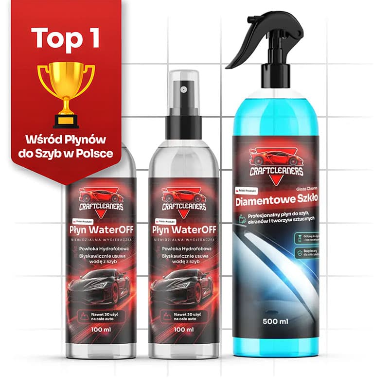 Diamentowe Szkło - Profesjonalny płyn do szyb, ekranów i tworzyw sztucznych PROMOCJA