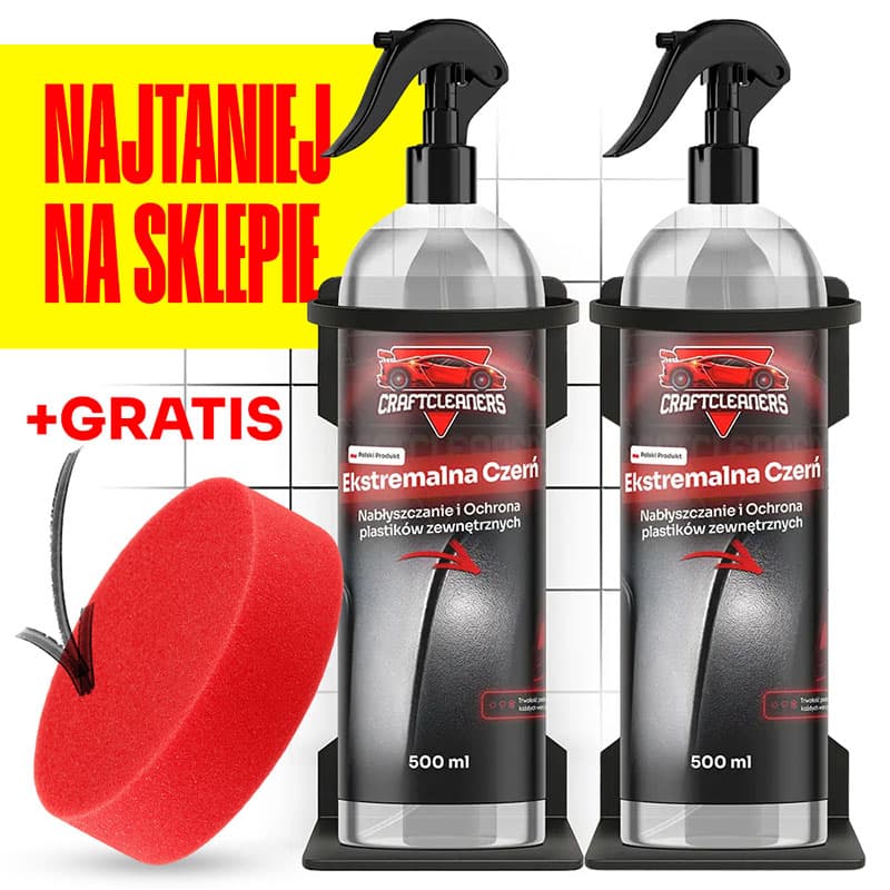 2 X Ekstremalna Czerń - Głęboka Odnowa i Ochrona + Aplikator GRATIS