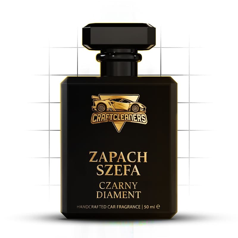 CZARNY DIAMENT: ZAPACH SZEFA - zapach, odświeżacz powietrza do samochodu 50 ml.