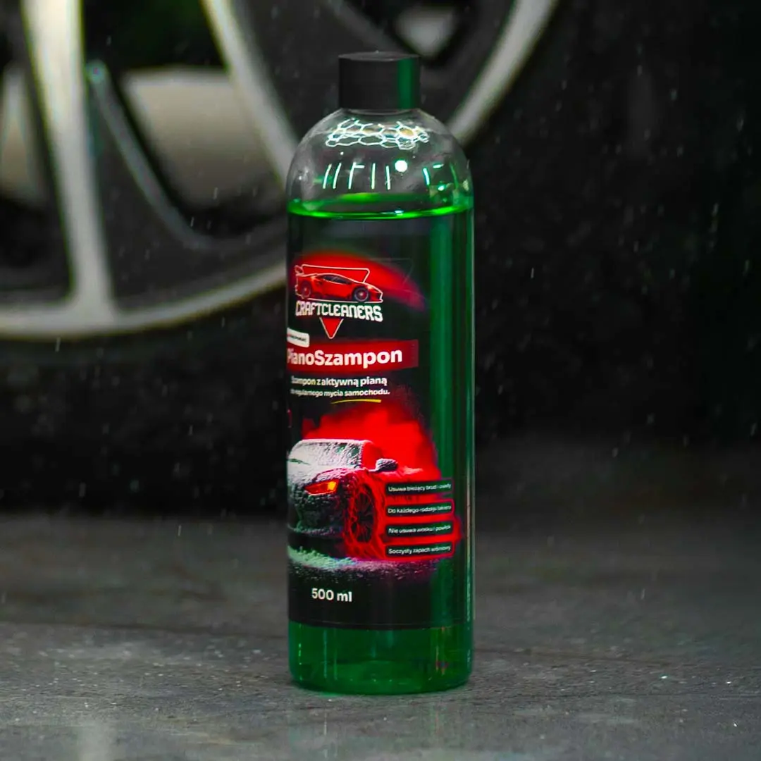 Czysta Jazda – Zestaw do mycia auta Pianoszampon + Wodny Magnes XL + Rękawica