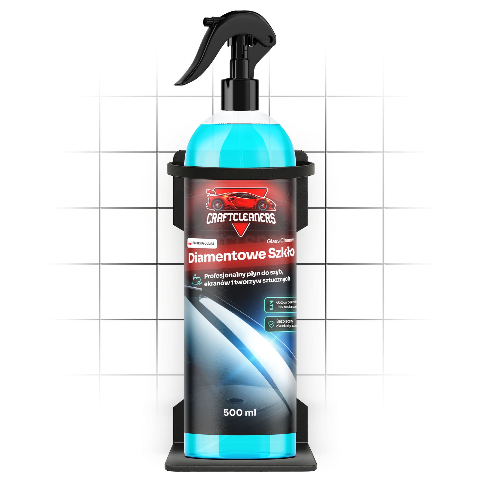 Diamentowe Szkło - Profesjonalny płyn do szyb, ekranów i tworzyw sztucznych (Glass Cleaner)