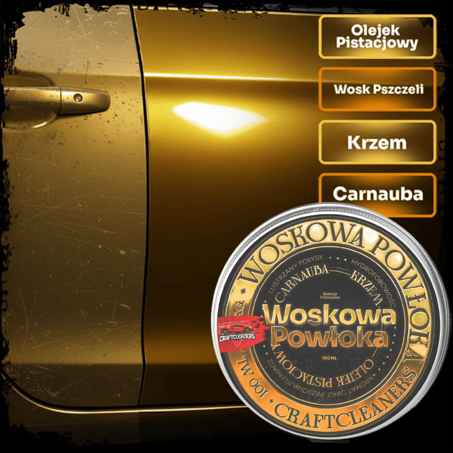 Woskowa Powłoka Premium: Olejek Pistacjowy + Złoty Wosk Pszczeli