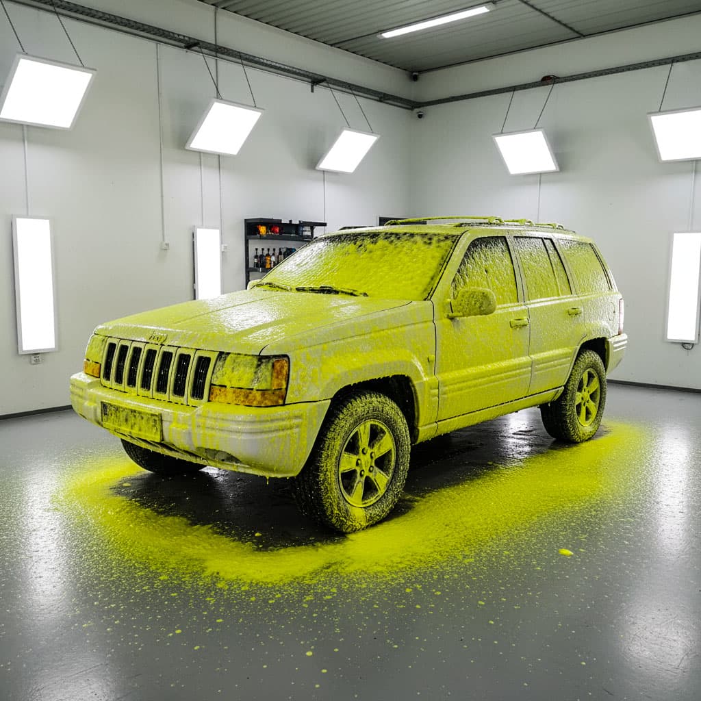 Neonowa Furia – Zestaw 3 Szamponów do mycia bezdotykowego