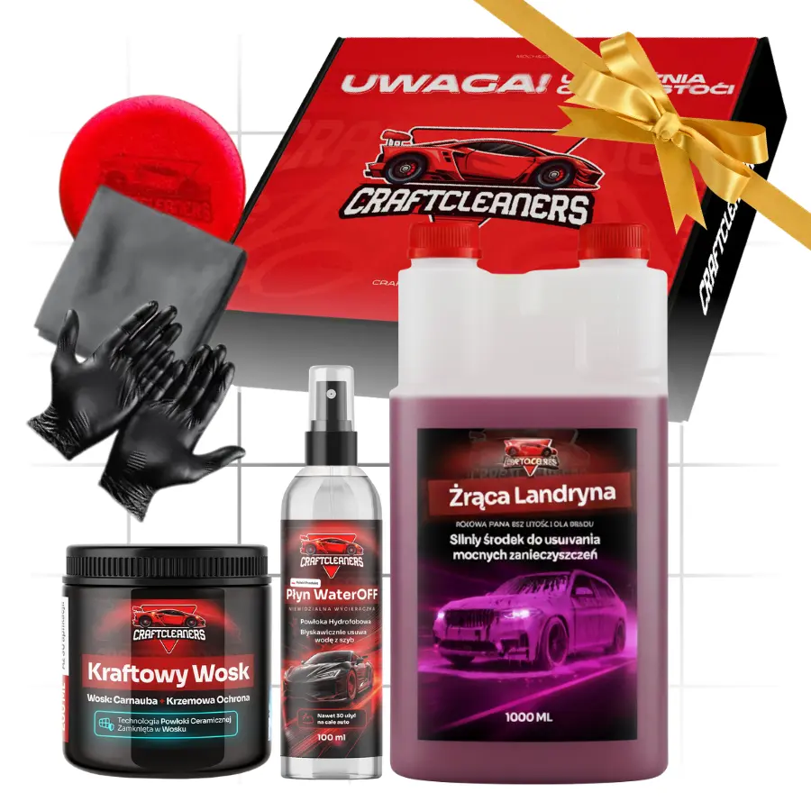 Zestaw Car Detailing Lux Nadwozie - Pakiet Prezentowy Dla Miłośników Samochodów 🎁