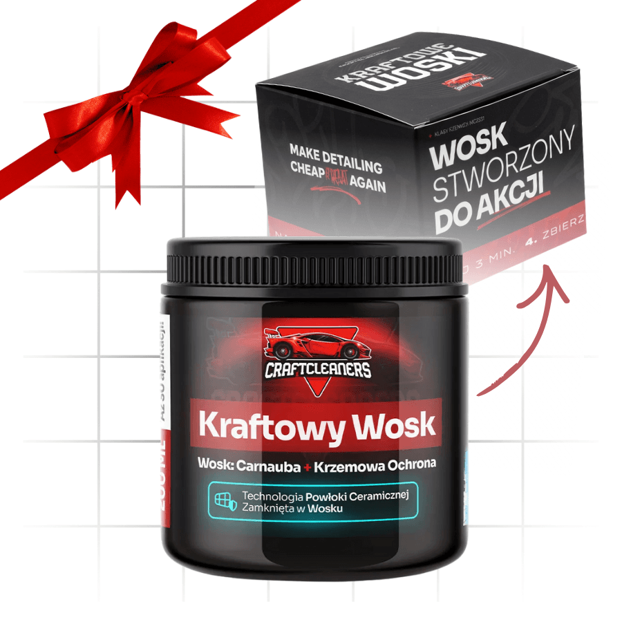 Kraftowy Wosk-Mus premium: Carnauba + Krzem - Black Friday