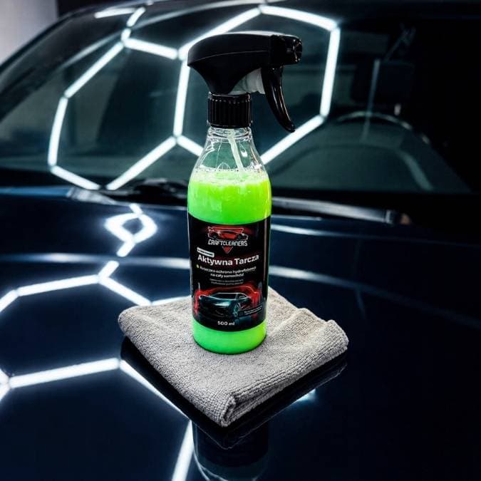 BTS Aktywna Tarcza - All in One HYDROFOBOWA Ochrona Całego Auta w Jednej Butelce