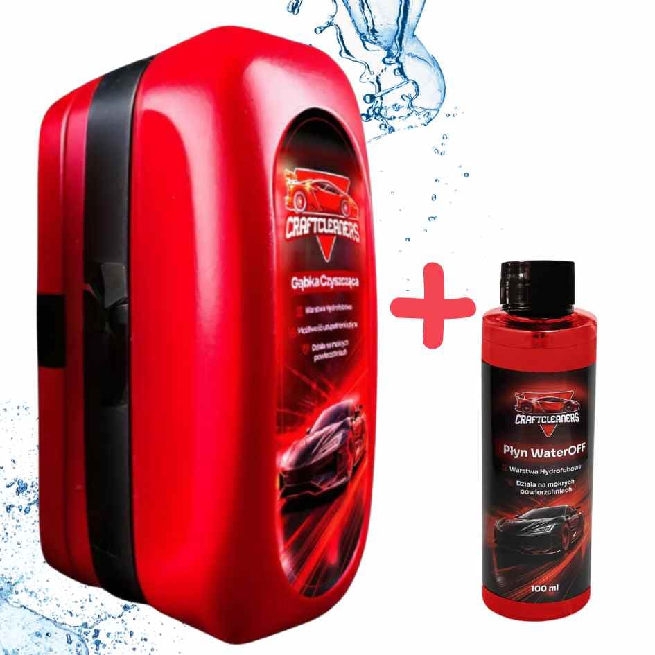 WaterOff - Zawsze Sucha Szyba i Lusterka! Płyn Hydrofobowy Niewidzialna Wycieraczka!