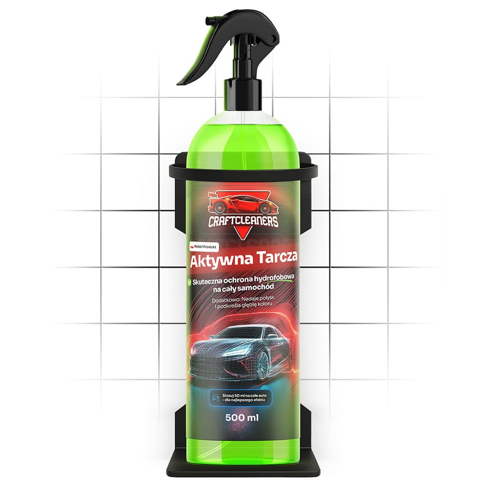 Aktywna Tarcza - All in One HYDROFOBOWA Ochrona Całego Auta w Jednej Butelce