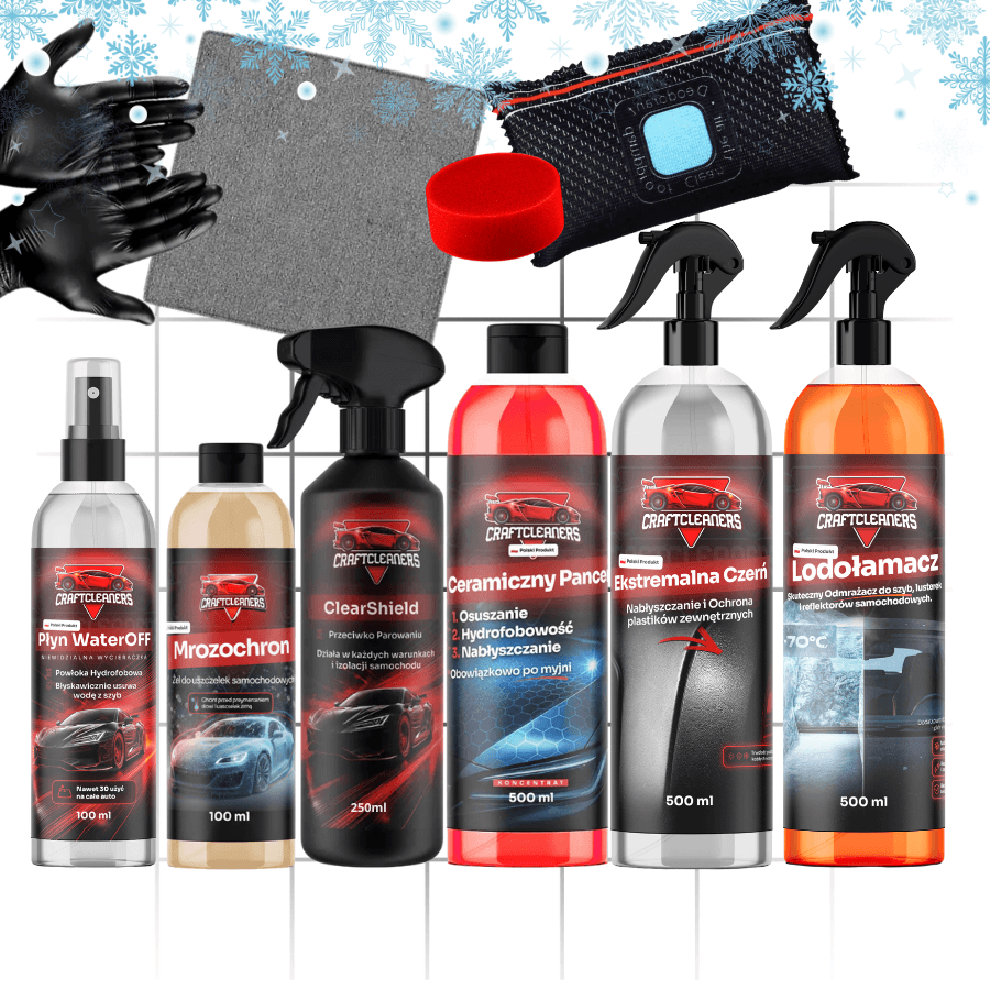 Zestaw Zimowy - Wszystko Czego Potrzebujesz Zimą w Samochodzie