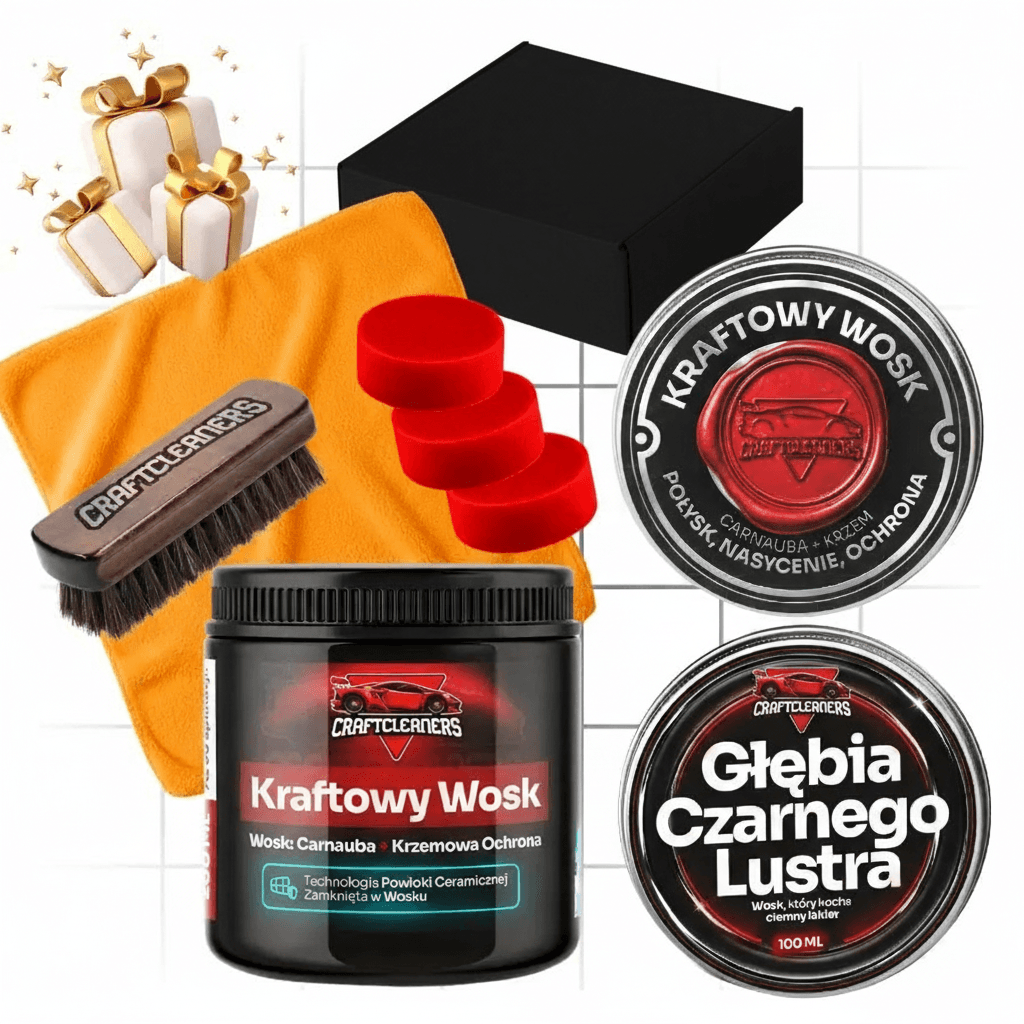 Zestaw Woskowy - 3 różne woski do Twojego samochodu! 🎁
