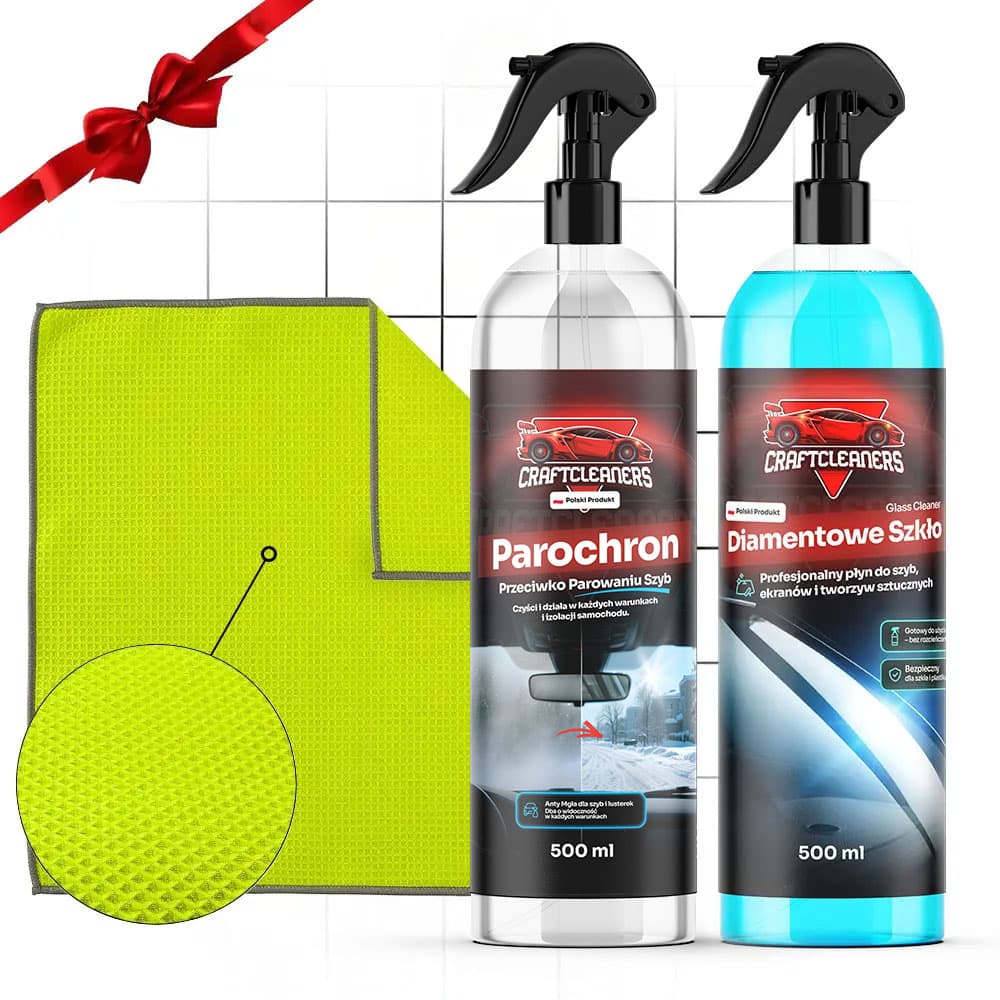 Mini Pakiet do Szyb - Parochron + Diamentowe Szkło + Szklany Specjalista