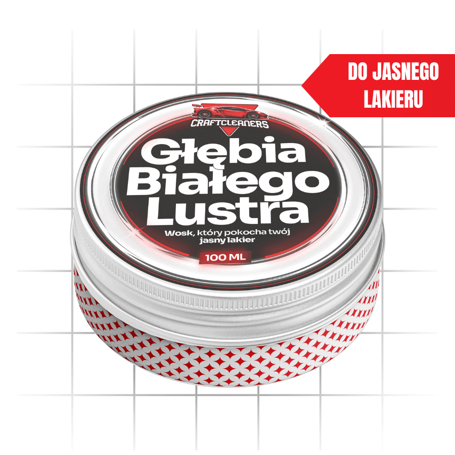 Głębia Białego Lustra - Wosk do Jasnego Lakieru w formie musu