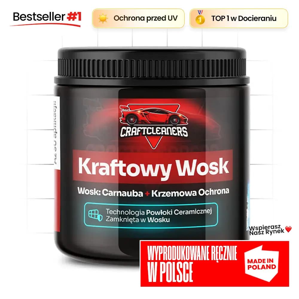Kraftowy Wosk-Mus premium czyli wosk Carnauba, Pszczeli i Krzem!