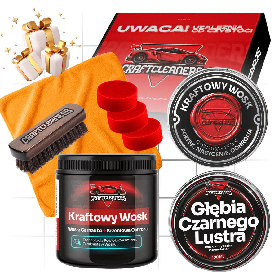 Zestaw Woskowy - 3 różne woski do Twojego samochodu! 🎁