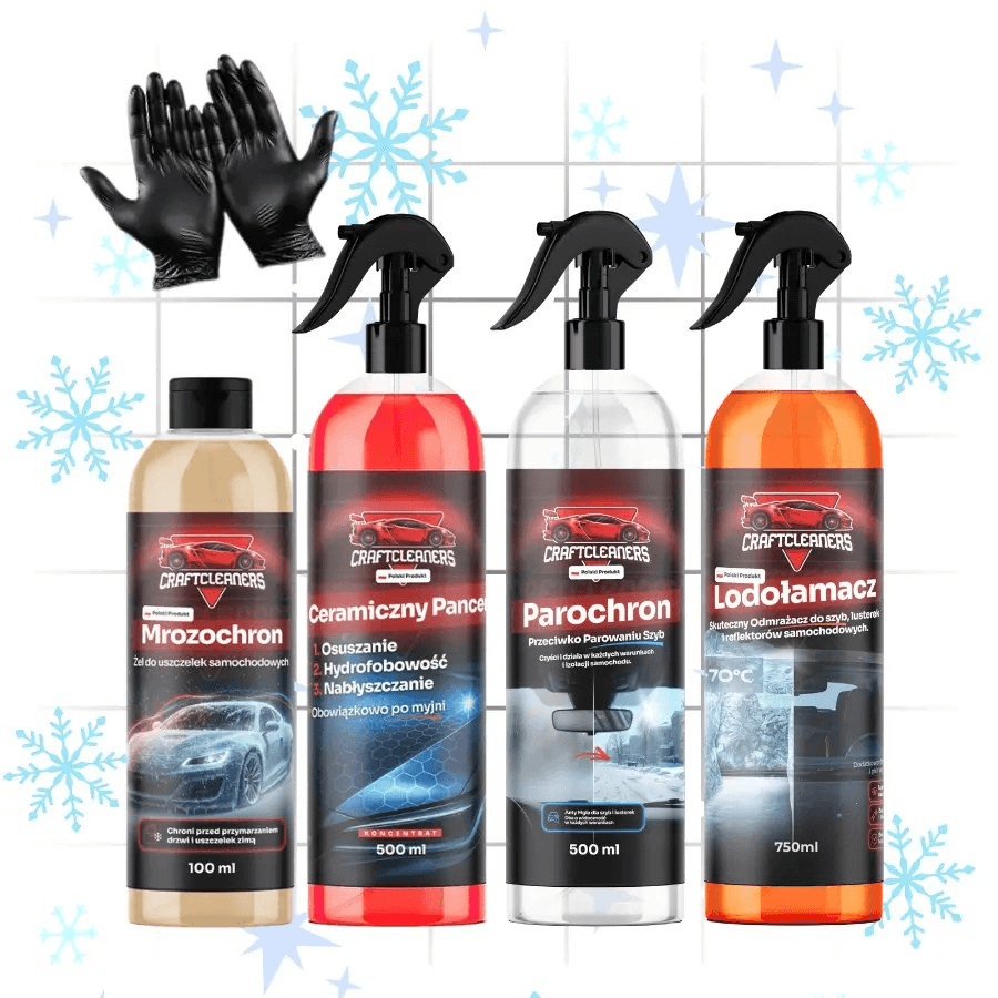 Zestaw Na Zimę - Mrozochron + Lodołamacz + Parochron + Ceramiczny Pancerz