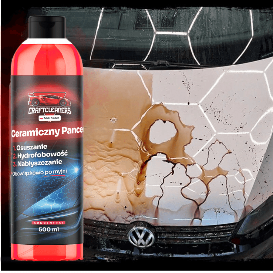 Ceramiczny Hydro Pancerz - Gotowy Mocny Wosk Na Mokro