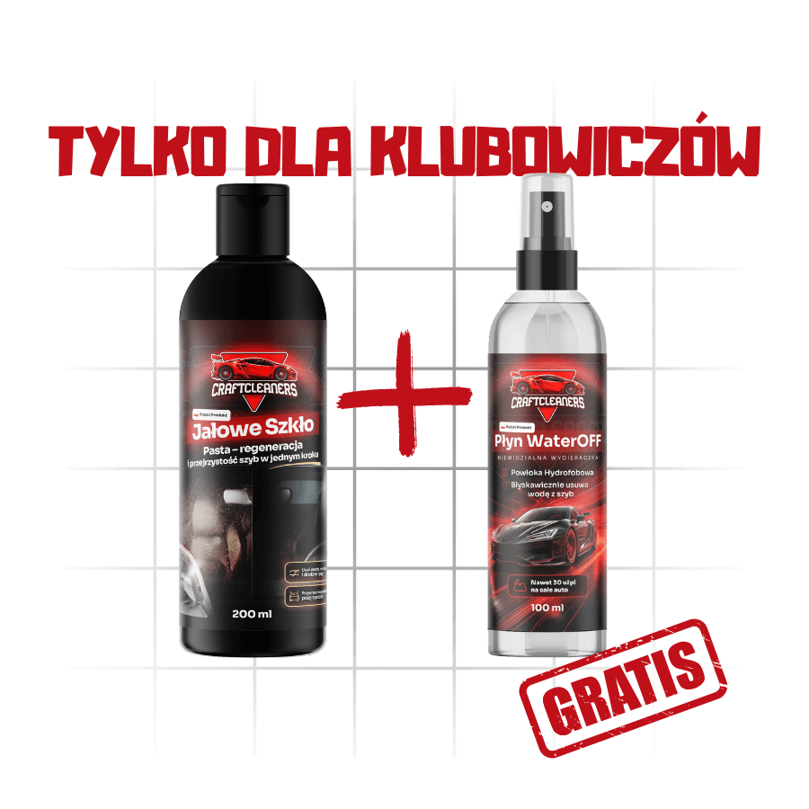 OFERTA SPECJALNA: Jałowe Szkło + WaterOFF GRATIS