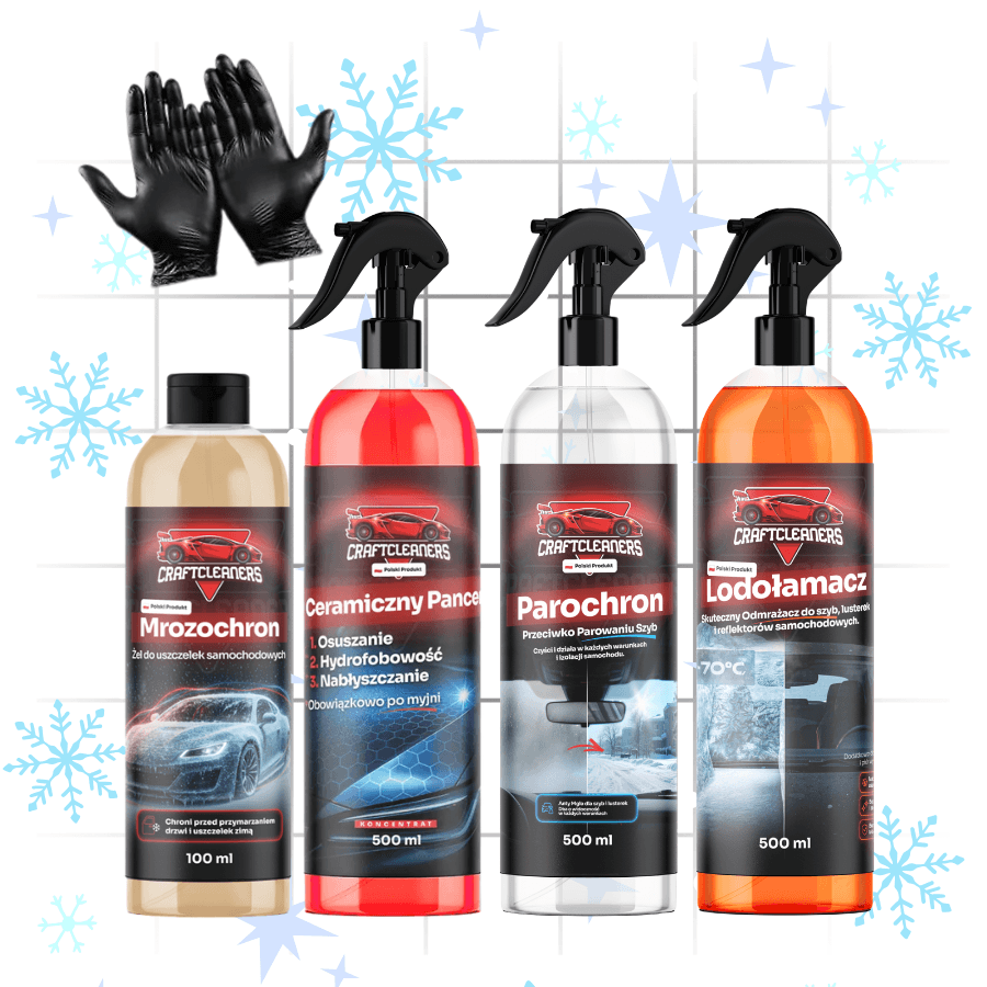 Zestaw Na Zimę - Mrozochron + Lodołamacz + Parochron + Ceramiczny Pancerz