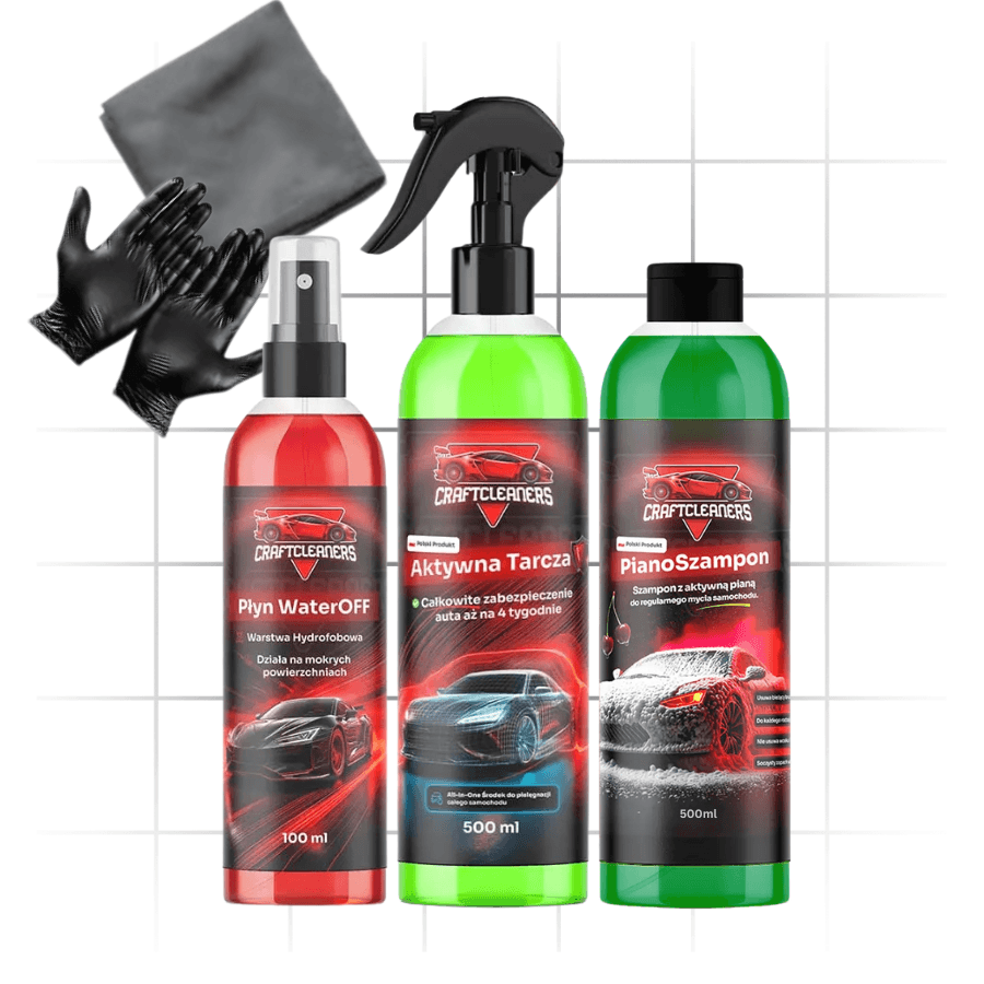 Zestaw 2 BLACK FRIDAY - Pianoszapon + Water OFF + Aktywna Tarcza