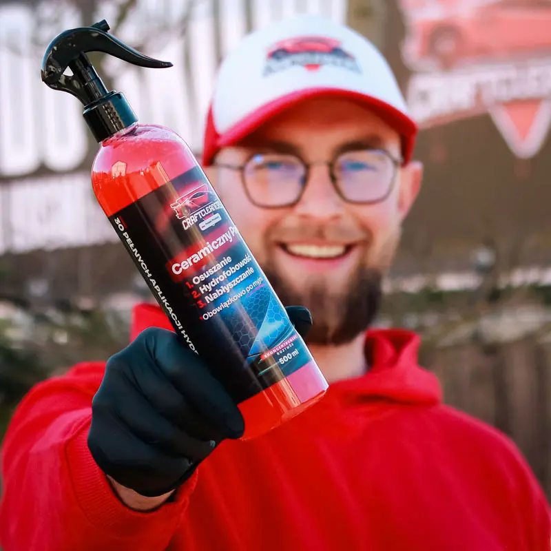 Kraftlendarz 2025 #1 Ceramiczny Hydro Pancerz - MOCNY Wosk Na Mokro Z Ceramiką 500ml