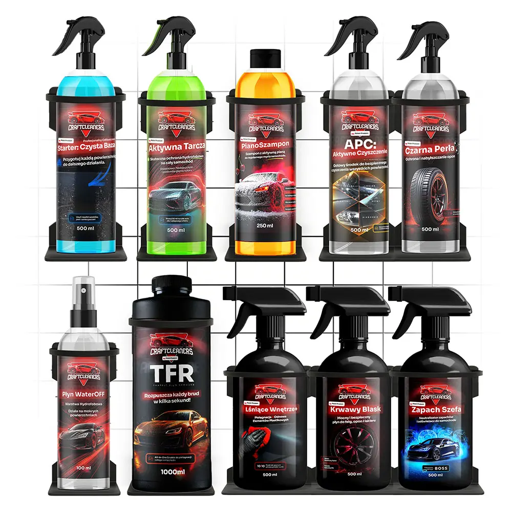 Zestaw All Inclusive: 10 kosmetyków do pielęgnacji samochodu