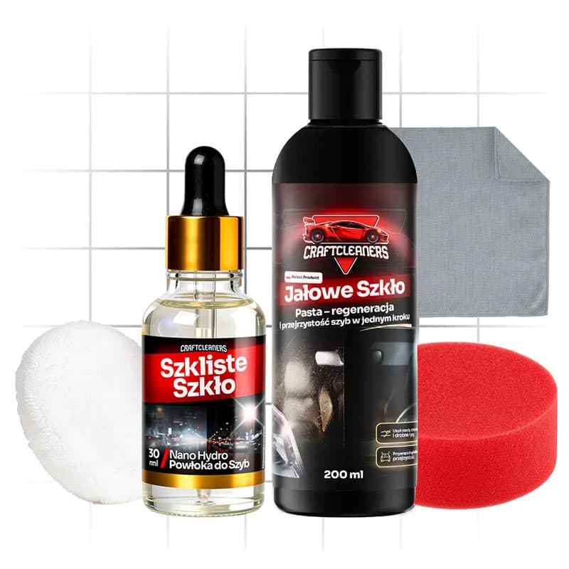 Zestaw Szkliste Szkło + Jałowe Szkło